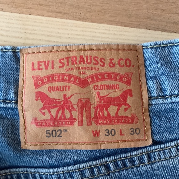 Light blue 502 Levi’s size 30X30 - Picture 3 of 4